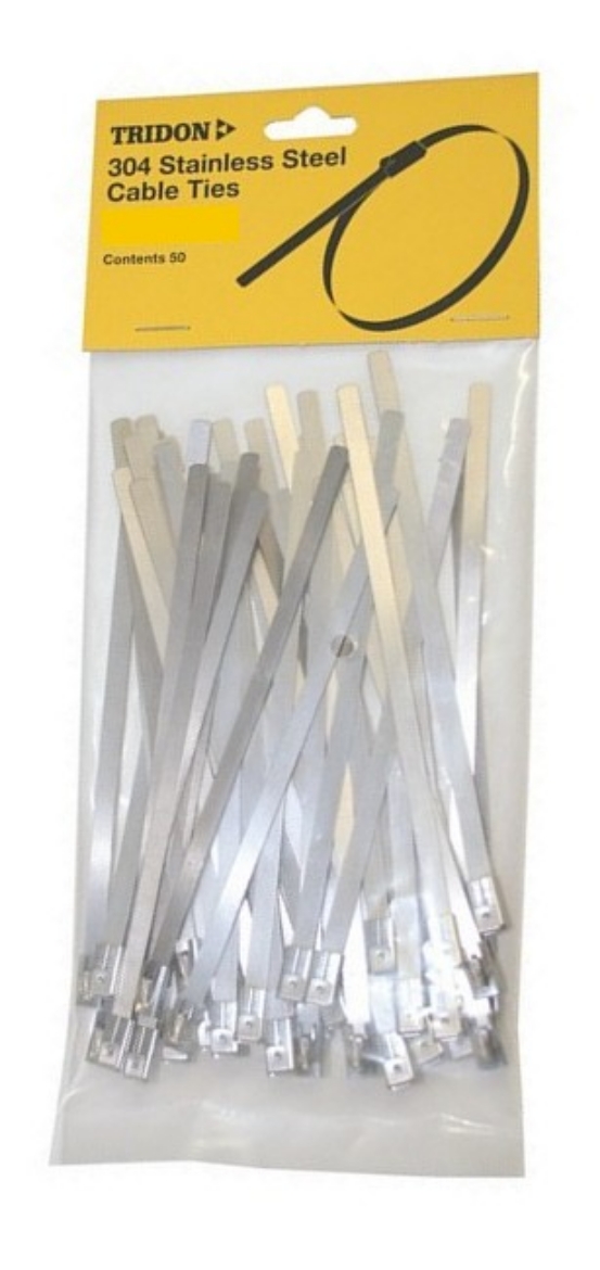 Picture of Cable Ties, Stainless Steel 304, 520mm x 5mm, Pkt.50