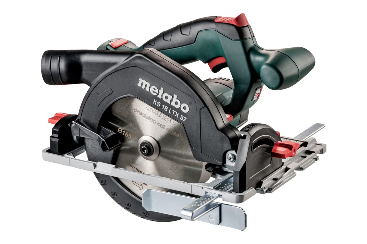 Picture of METABO 18 V Ø165 mm Circular Saw 4600 rpm, 57 mm Cut Depth, KS 18 LTX 57 - SKIN ONLY