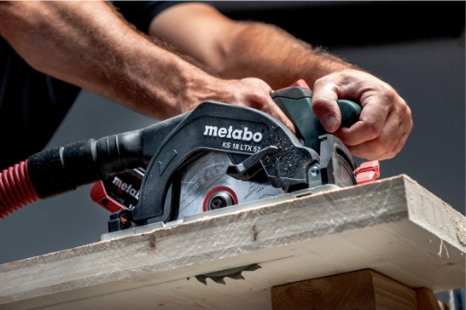 Picture of METABO 18 V Ø165 mm Circular Saw 4600 rpm, 57 mm Cut Depth, KS 18 LTX 57 - SKIN ONLY