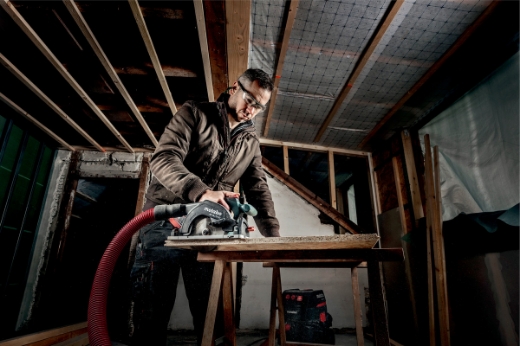 Picture of METABO 18 V Ø165 mm Circular Saw 4600 rpm, 57 mm Cut Depth, KS 18 LTX 57 - SKIN ONLY