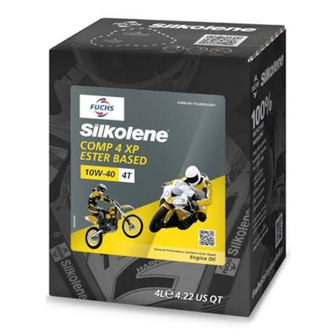 Picture of SILKOLENE COMP 4 10W-40 XP ESTER BASED, 4ltr Cube