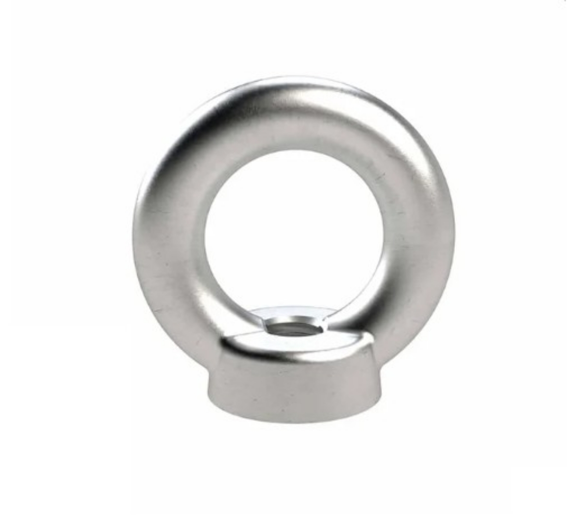 Picture of Stainless Steel 316 Eye Nut DIN582 G316 16mm, WARNING NOT FOR LIFTING APPLICATIONS