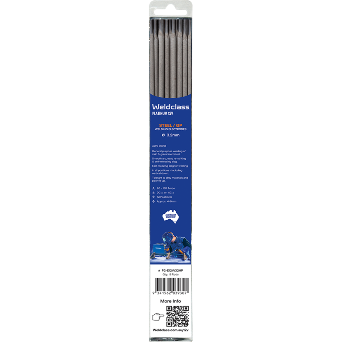 Picture of Electrodes, General Purpose, Platinum 12V, 3.2mm, Handy Pack, Pkt.9
