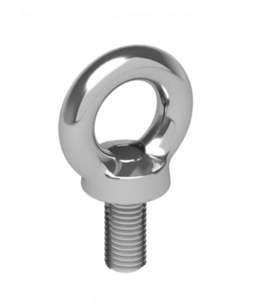 Picture of Stainless Steel 316 Eye Bolt DIN580 16mm, WARNING NOT FOR LIFTING APPLICATIONS