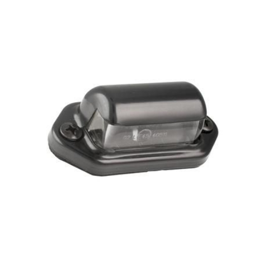 Picture of LED Licence Plate Light 10-30V 4 LED 75 x 29 x 33mm Rear Mount Black