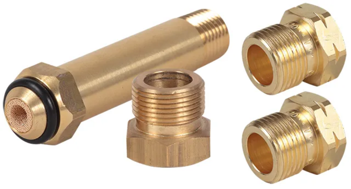 Picture of Regulator Spigot/Stem & Nut Universal Kit Suit Argon, Oxygen, Acetylene, LPG, Weldclass
