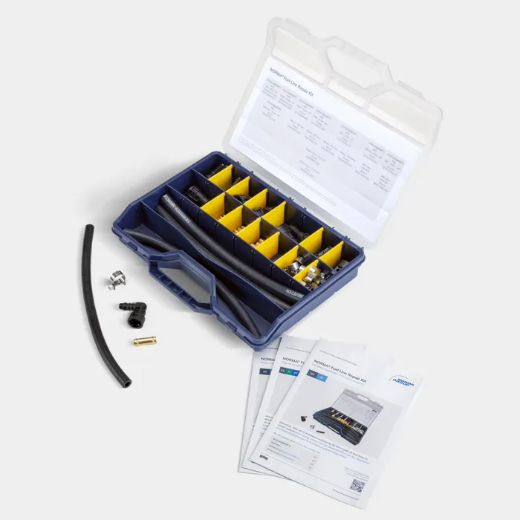 Picture of Kit, Fuel Line Repair Kit, Quick Connectors & Clamps, Norma, 50pces, Repair up to 8 fuel lines, CLEARANCE STOCK ONLY 2 LEFT - (RRP $483.55)