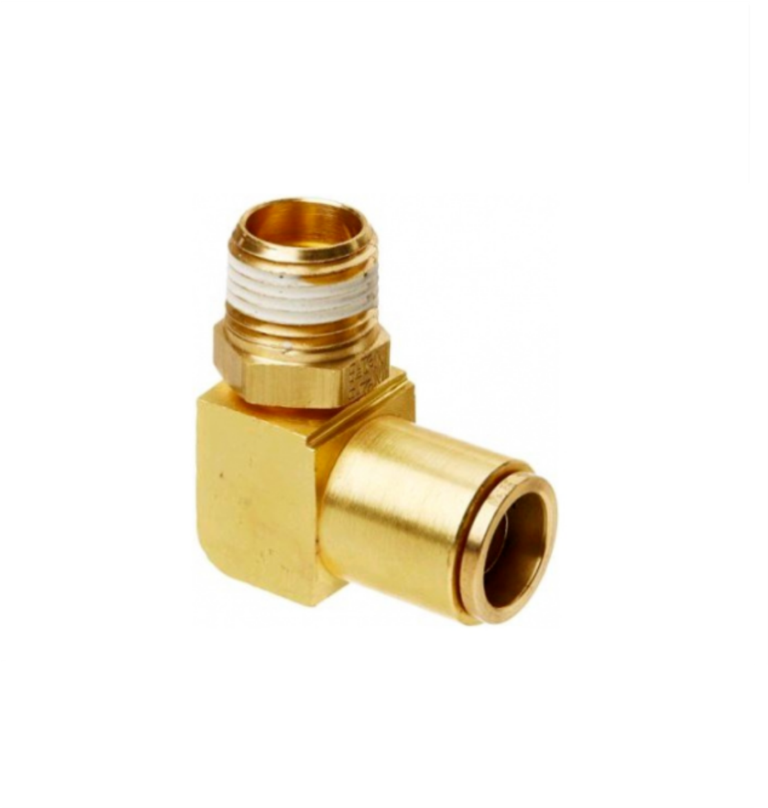 Picture of Male Elbow, 90deg, A/B Quick Fit, 3/8" x M12, Swivel