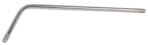 Picture of Barrel/Tube for Heating Stainless-Steel 450mm Bent GAZPRO Weldclass *** Replaces P4-SHB ***