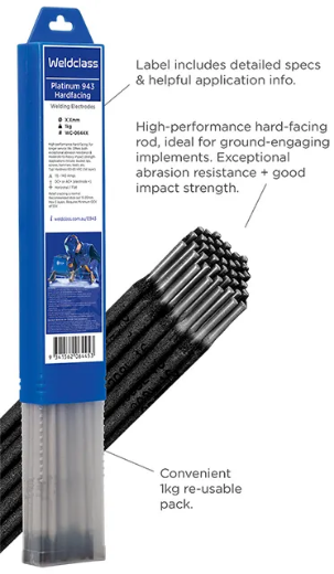 Picture of Stick Electrodes Hardfacing PLATINUM 943 4.0mm 1kg Weldclass