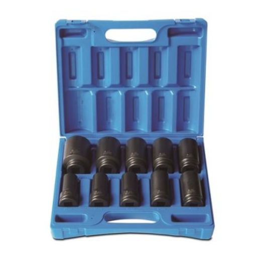 Picture of Socket Set, 3/4" Drive, Metric Deep Impact, 10 Piece, 21-46mm
