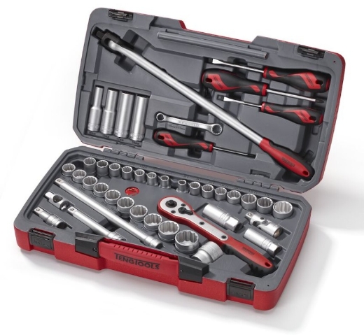 Picture of TENG 44PCE 1/2" DR. METRIC & AF SOCKET SET