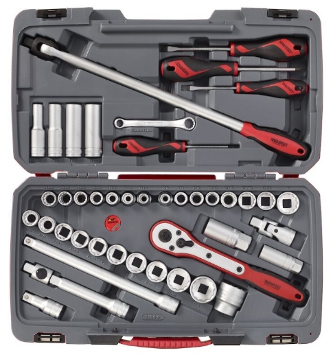 Picture of TENG 44PCE 1/2" DR. METRIC & AF SOCKET SET