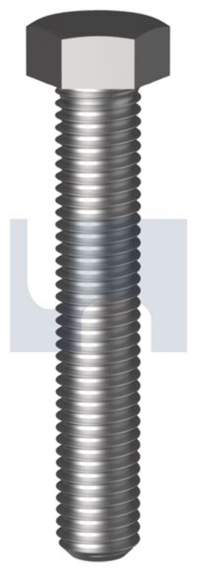 Picture of Bolt, Metric, 20 x 55mm, Hex Head, Class 10.9, Zinc Plated