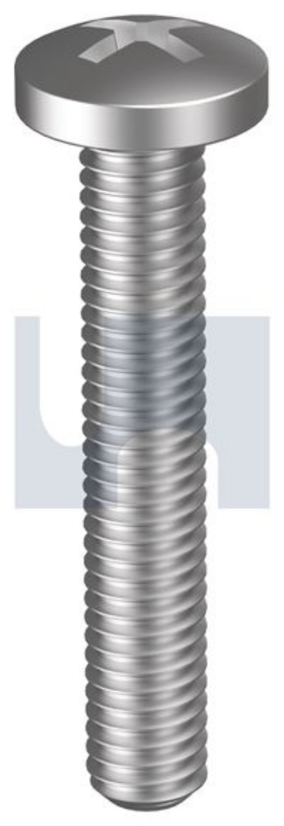 Picture of Machine Screw, UNF, 10-32 x 3/8, Pan Head, Stainless 304