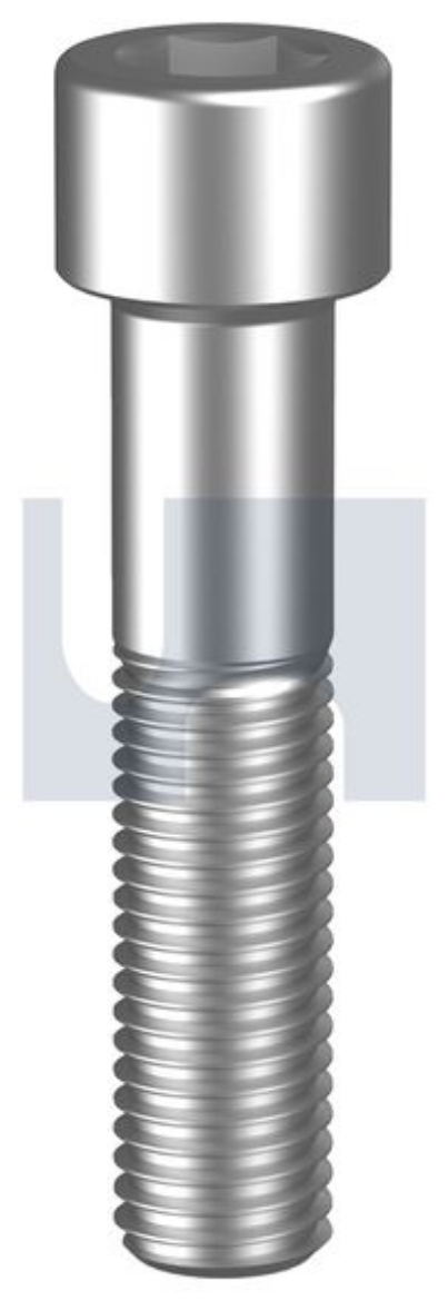 Picture of Capscrew, UNC, 1/4" x 3", Socket Head, Stainless 304