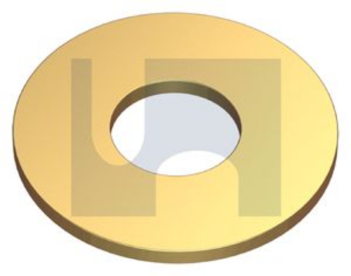Picture of Washer, 1", Large OD Sampson, Hardened HEC / 38-45HRC, Zinc Yellow