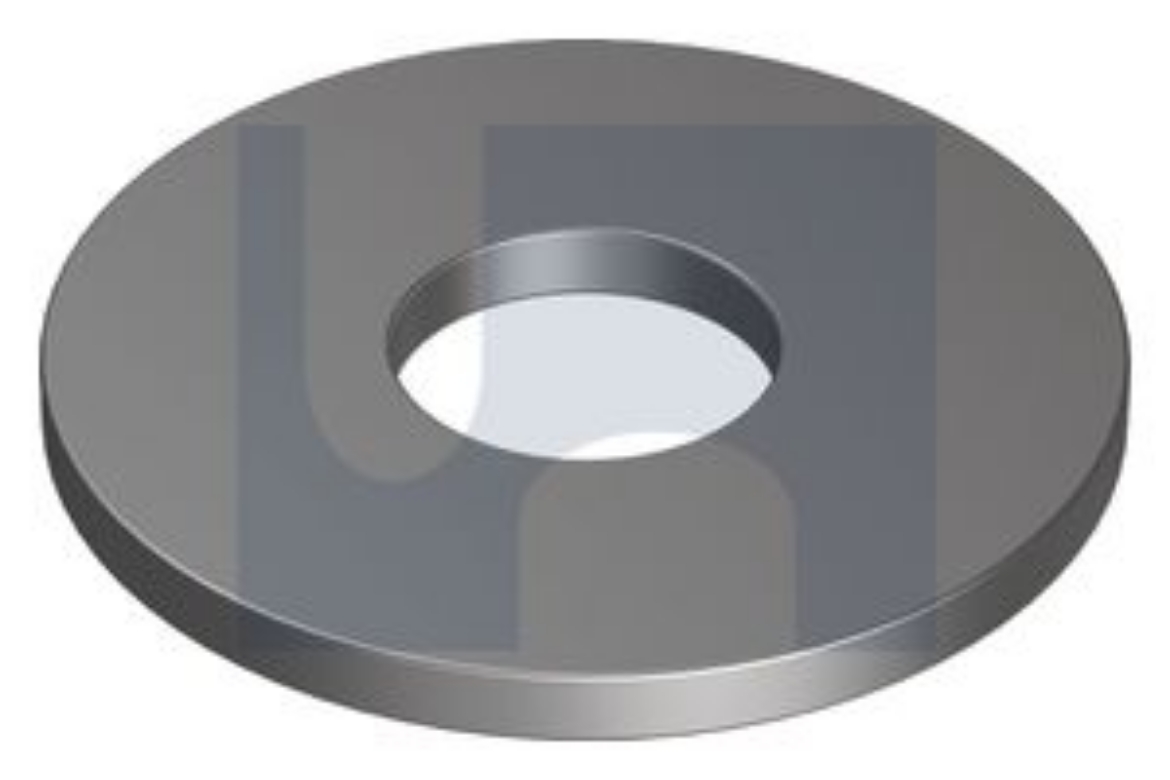 Picture of Washer, Mudguard, 5/8" x 2", Zinc Plated