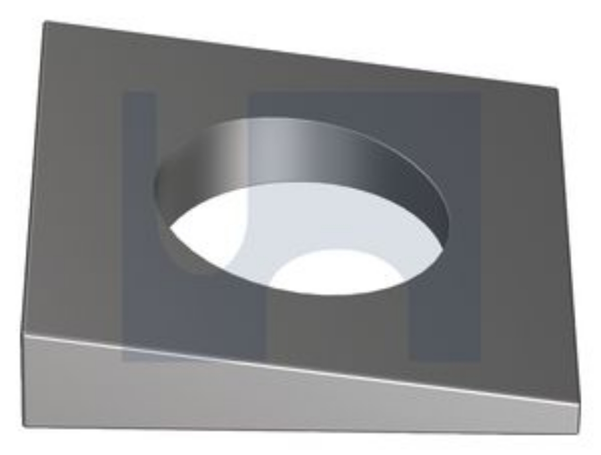 Picture of Washer, Tapered, M16, HDG, AS1252