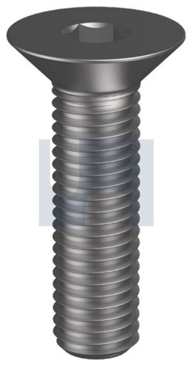 Picture of Set Screw, Metric, 10 x 30mm, CSK, Flat Head, Zinc Plated