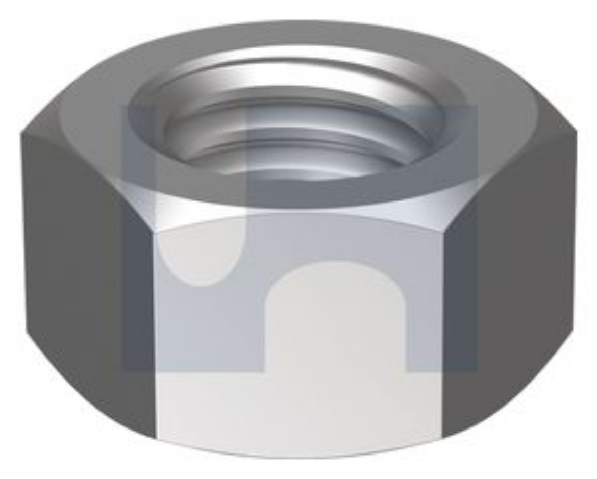 Picture of Nut, Metric, 18mm, Stainless 316