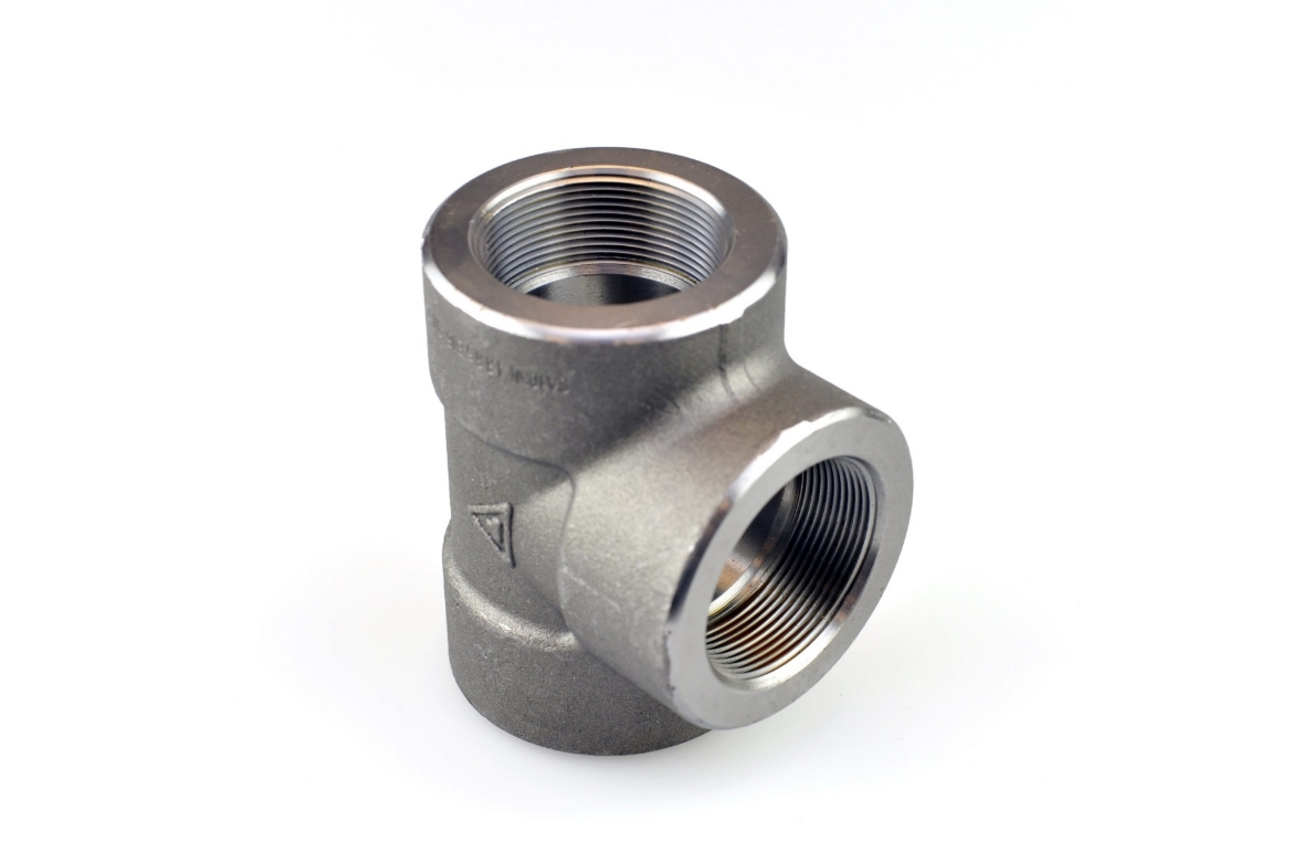 Picture of Tee, Black Steel, 3000lb High Pressure, 1" NPT