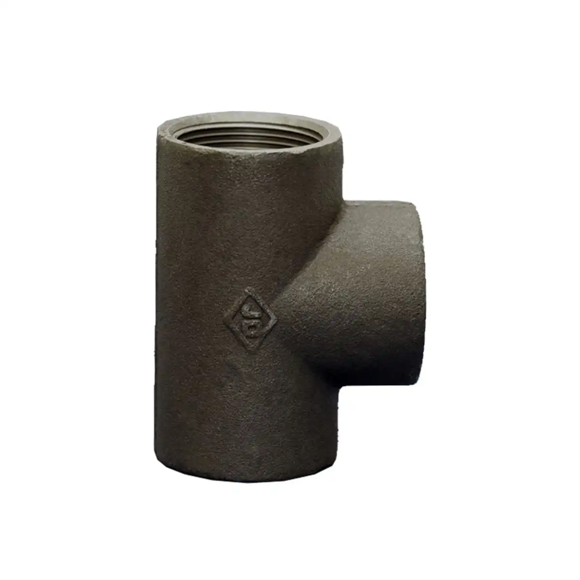 Picture of Tee, Black Steel, 2" BSPP Female