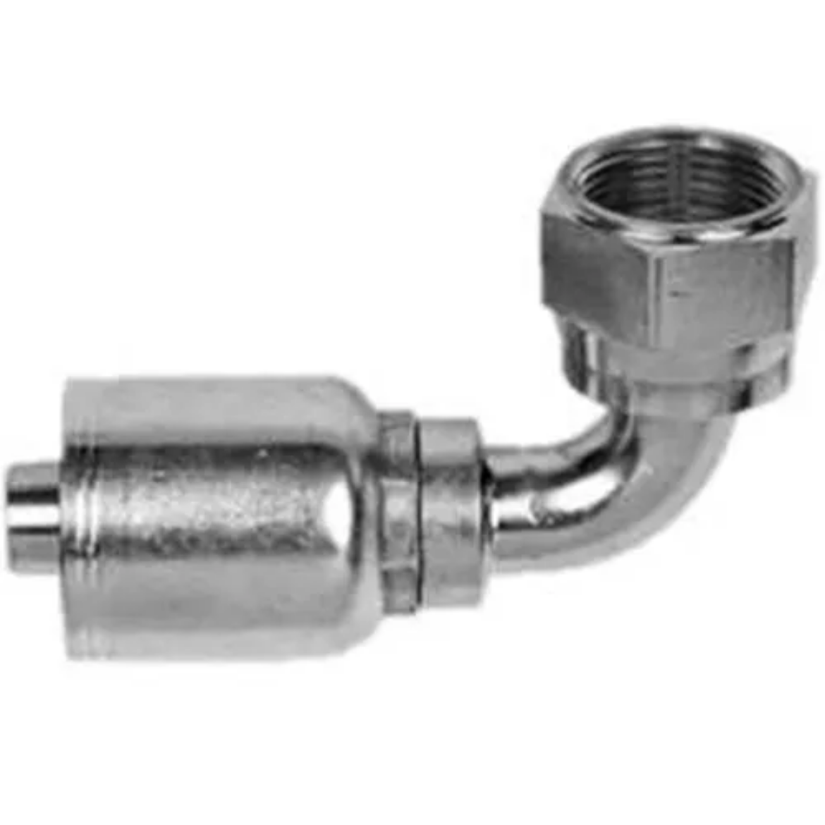 Picture of HOSE 1/4 X JIC F 9/16 90  DL-22MM, Suit 100R14 Hose