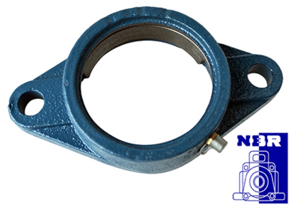 Picture of Bearing NBR 2-Bolt Flange Housing - Light Series
